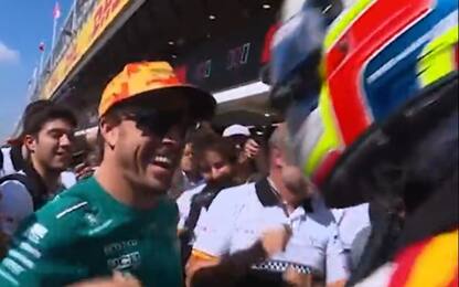 Feature Race a Martí, Alonso corre ad abbracciarlo