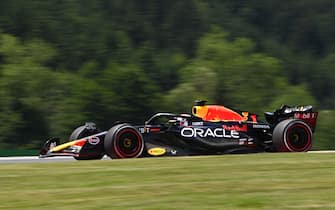 RED BULL RING, AUSTRIA - JUNE 30: Max Verstappen, Red Bull Racing RB19 during the Austrian GP at Red Bull Ring on Friday June 30, 2023 in Spielberg, Austria. (Photo by Mark Sutton / Sutton Images)
