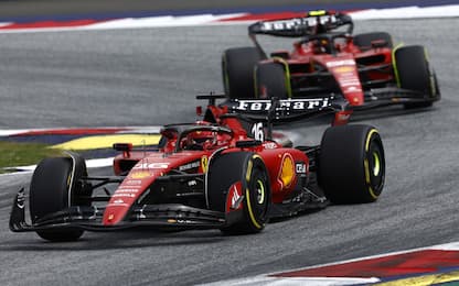 Giusta la strategia Ferrari con Leclerc e Sainz