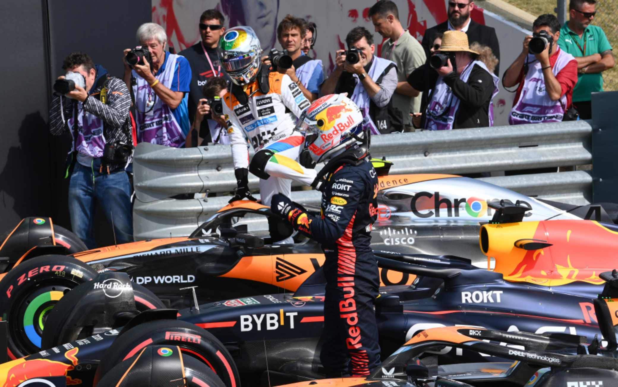 Formula 1, la griglia di partenza del GP Silverstone in Gran Bretagna ...