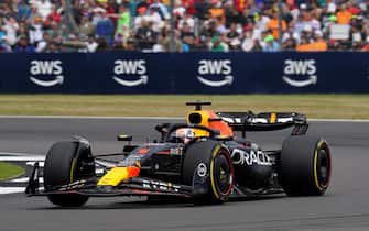 Red Bull's Max Verstappen drives around Luffield during the British Grand Prix 2023 at Silverstone, Towcester. Picture date: Sunday July 9, 2023.