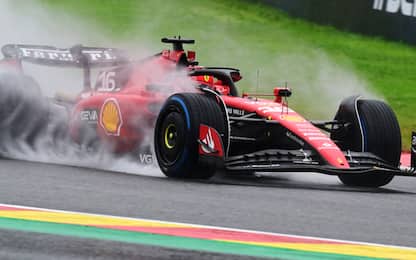 Verstappen fulmine a Spa, ma in pole c'è Leclerc