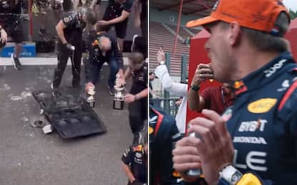 "Oh no, ancora": Red Bull rompe altro trofeo a Spa