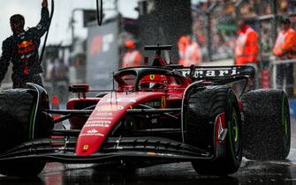 16 LECLERC Charles (mco), Scuderia Ferrari SF-23, action during the 2023 Formula 1 Heineken Dutch Grand Prix, 13th round of the 2023 Formula One World Championship from August 25 to 28, 2023 on the Zandvoort Circuit, in Zandvoort, Netherlands