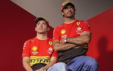 Le nuove tute Ferrari per Monza