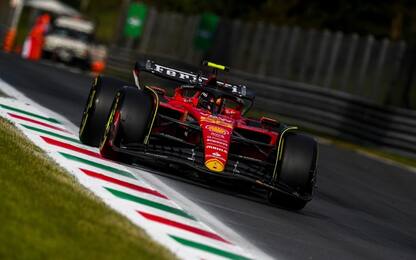 Ecco la Ferrari! FP2 di Monza a Sainz, Leclerc 6°