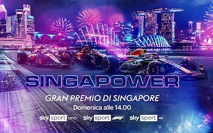 F1 a Singapore: oggi gara LIVE alle 14