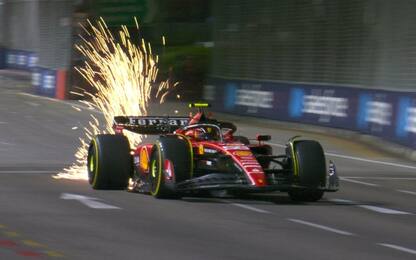Super Ferrari: FP2 a Sainz, Leclerc 2° a Singapore