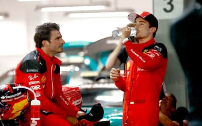 Leclerc: "Strategia ok, giusto proteggere Sainz"