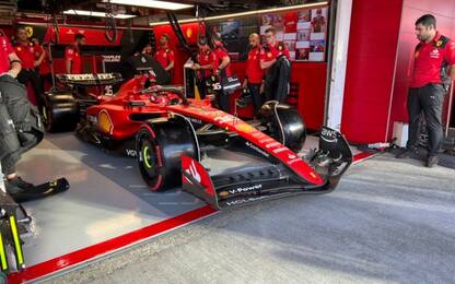 Bandiera rossa ha compromesso prima fila Ferrari