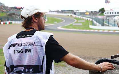 Vettel a bordo pista, la foto che sa di nostalgia