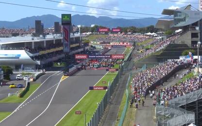 GP Giappone, la gara LIVE
