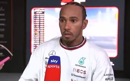 Hamilton si scusa con Russell: "E' 100% colpa mia"
