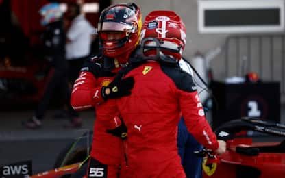 Ferrari da sogno: Leclerc in pole, Sainz 2°