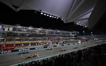 La griglia di partenza del GP di Abu Dhabi