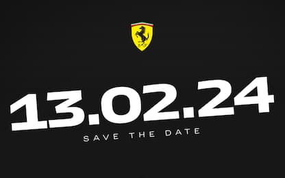 Ferrari, ora è ufficiale: presentazione il 13/02