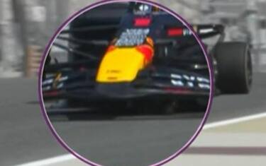 Un "buco" sul muso Red Bull: è successo nei test