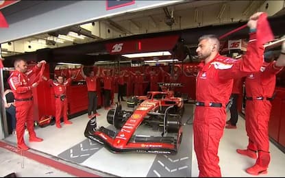 Ferrari, GP dei meccanici: riscaldamento pre gara