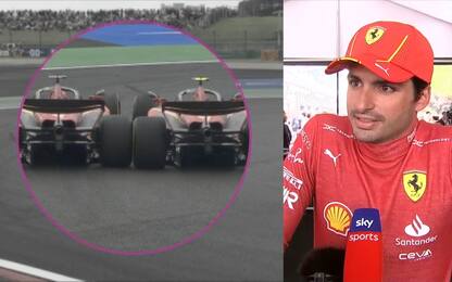 Sainz: "Aggressivo su Leclerc, se è così mi scuso"