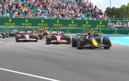 Sprint di Miami LIVE: Verstappen davanti a Leclerc