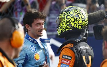 Leclerc: "Oggi la McLaren è stata impressionante"