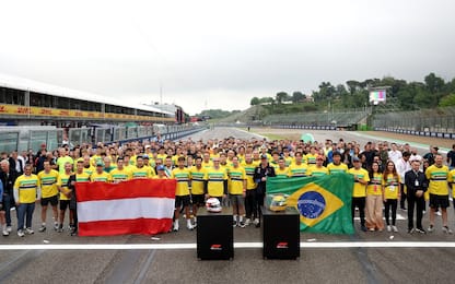 Imola, la corsa per Senna: l'iniziativa di Vettel
