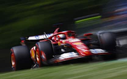 GP Imola LIVE: pit stop Verstappen, Leclerc 1°
