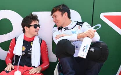 Monaco, GP virtuale con Leclerc e Albon