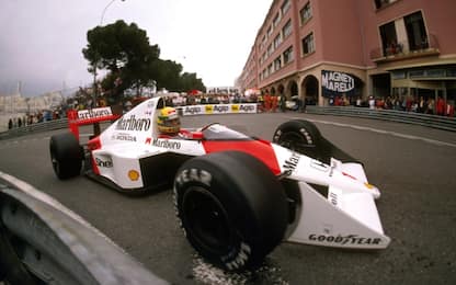 Monaco, dove Senna è ancora irraggiungibile