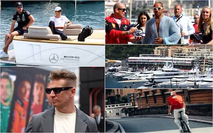 Monaco, quanto glamour: look e arrivi dei piloti