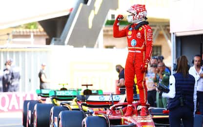 Leclerc, super pole a Monaco: solo 6° Verstappen