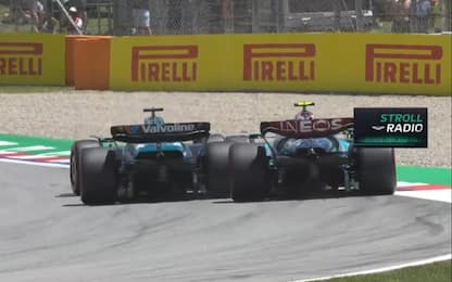 GP Spagna, Stroll voleva colpire Hamilton? VIDEO