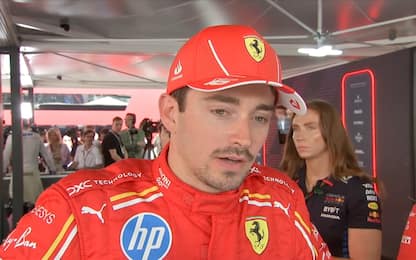 Leclerc: "Tanti 3 decimi dalla pole, dura vincere"
