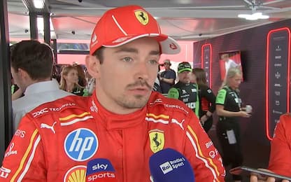 Leclerc: "Manovra di Sainz non è stata corretta"