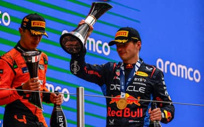 Verstappen: "E' stata una gara in difesa"