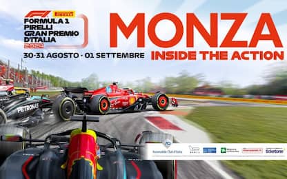 Monza, svelato il poster per il GP d'Italia