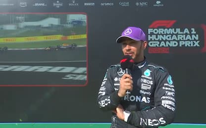Hamilton: "Contatto Verstappen? Incidente di gara"