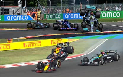 Hamilton, con Max contatto come con Alonso a Spa