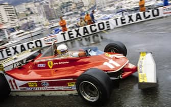 CIRCUIT DE MONACO, MONACO - MAY 27: Jody Scheckter, Ferrari 312T4 during the Monaco GP at Circuit de Monaco on Sunday May 27, 1979 in Monte Carlo, Monaco. (Photo by Ercole Colombo / Studio Colombo)