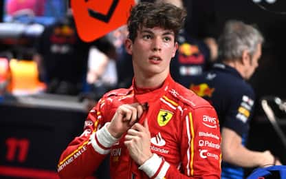 Bearman, il più giovane su Ferrari in un GP