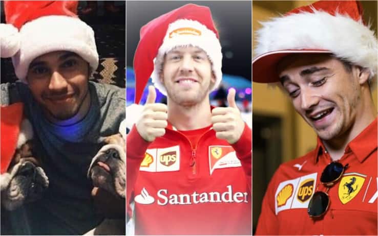 Hamilton, Vettel e Leclerc 