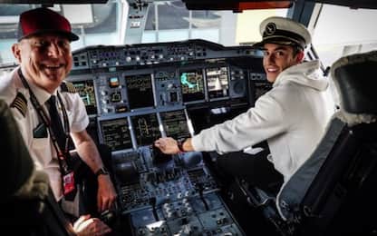 Marquez cambia vita: pilota...d'aereo. FOTO