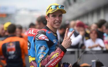 Moto2, Alex Marquez in pole. 10° in griglia Marini