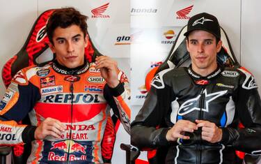 Marquez: "Caduta? Un errore", Alex: "In crescita"