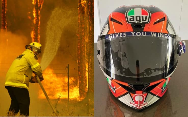 Jack Miller mette il suo casco all'asta per aiutare l'Australia dopo gli  incendi | Sky Sport