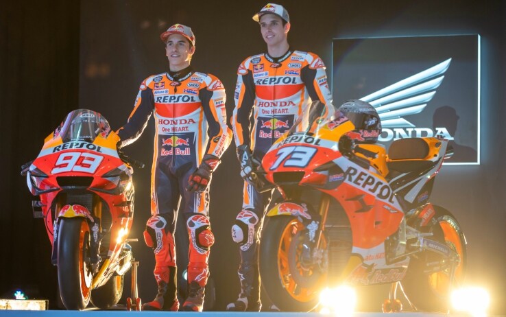 Motogp La Honda Ha Presentato La Moto 2020 Di Marc E Alex Marquez Sky Sport