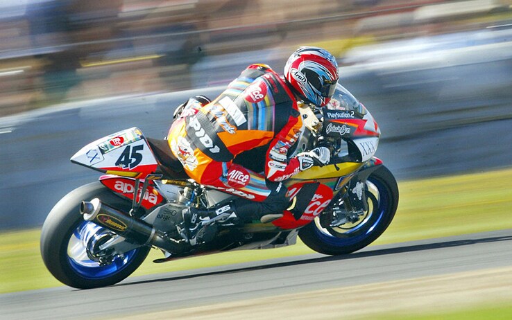 Edwards a Donington Park il 13 luglio 2003 - Getty