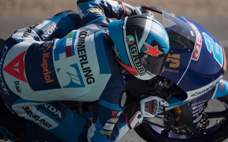 Moto3, Rodrigo in azione Moto3, Rodrigo in azione