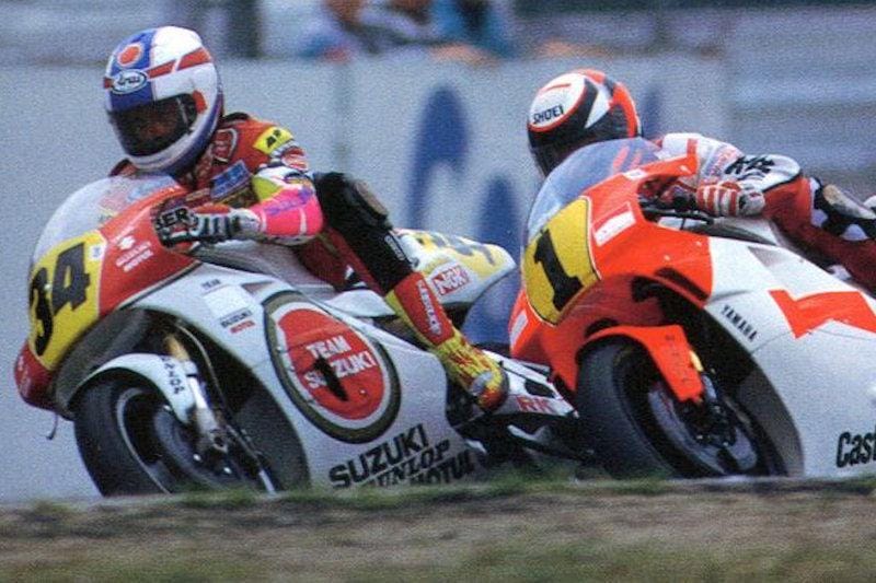 Rainey e Schwantz a duello Rainey e Schwantz a duello