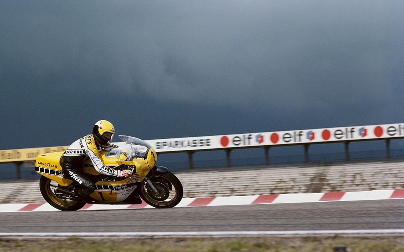 Kenny Roberts nel 1979 a Hockenheim Kenny Roberts nel 1979 a Hockenheim